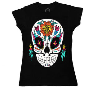 CALAVERA FACE MUJER