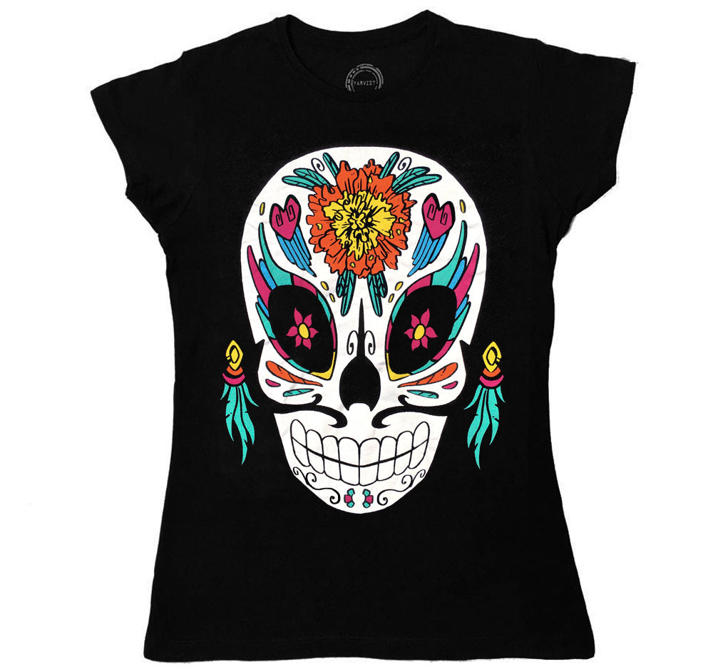CALAVERA FACE MUJER