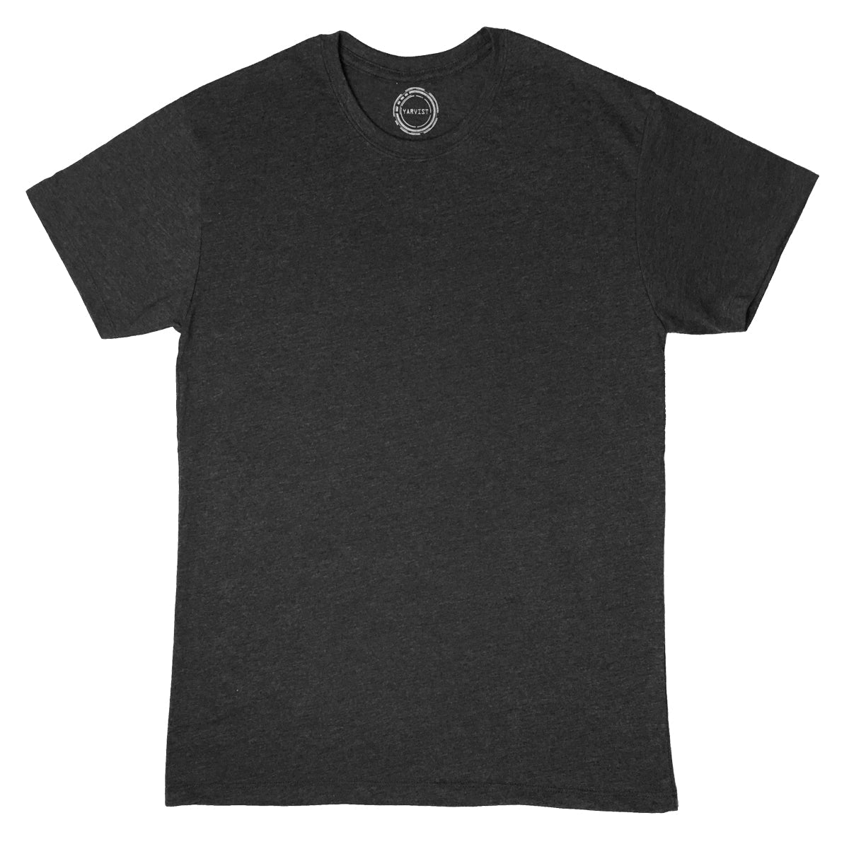 PLAYERA LISA COLOR NEGRO SIN ESTAMPADO YARVIST